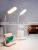 New 2021 Classic USB White Desk Bedroom Home Decor Shade Modern Table Lamps Luxury