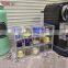 Clear 3-tiers acrylic coffee pod storage drawer