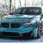 car accessories FOR BMW 3 series F30F35 double line bright black front grilles