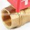 Mini preventing water pipes All-metal gear CWX-20P-1.0B solar exhaust valve