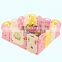 Factory Price Indoor Play Children Cheap Play Yard Kids Portable Foldable Playpen Fence Plastic Baby Playpen 8+2