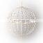 American Vintage french classical nordic country crystal ball handing light for hotel or living room Chandeliers & Pendant Light