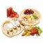 Customized High Quality Kitchen Mini Round Simple Bamboo Cheese Board Set