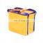 Foldable Lunch Insulated Cooler bag Heated Food Delivery Bag Thermal