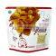 custom printed aluminum foil food chips stand up pouch reusable snack packaging bags with ziplock