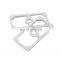 Universal Leaf Spring Lowering Block 1/4 Inch Thick Aluminum Racecar Suspension Block Parts