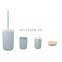 5 Bathroom Set Soap dispenser Tumbler toothbrush holder Soap Dish Toilet Brush plastic Bathroom accessories