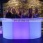 events party nightclub entertainment rental commercial illuminated Light up furniture led carved bar counter
