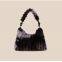 2022 autumn and winter underarm bag women's plush bag