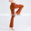 Wholesale Yoga Breathable Flared Pants Women Quick-Dry Fitness Sports Leggings