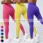 Wholesale Womens Tummy Control Tights Sports Legging Custom Workout Wear Gym Fitness Pants High Waist Yoga Leggings For Women
