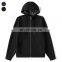 High Quality Waffle Full-Zip Warmth Jacket Coat Custom Running Windbreaker Long Sleeve Sports Yoga Jacket For Men
