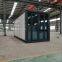 china 40 feet prefab mobile folding expandable container house 3 in 1 foldable prefabricated home two room one hall