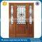 Top Quality Best Selling Double Wrought Iron Inserts For Entry Doors