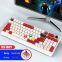 New Mechanical Switch Colorful Led Back Light Ergonomics Gamer Mechanical Gaming Keyboard