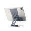 Desktop Laptop Stand with Aluminum Alloy 360 Rotation Adjust Portable Tablet Phone Bracket
