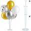 Balloon Stand Kits, Reusable Clear Balloon Stand Holder for Table Floor, Suitable for Birthday Wedding Party Decorations