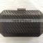 box shape pu evening handbag with available colors bridal clutch bag