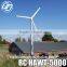 2015 newest mini 3kw/5kw/10kw Magnetic horizontal wind turbine/3000w/5000w/10000w horizontal wind turbine,magnet turbine