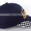 6 panel baseball cap with embroidery logo