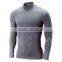 high stretch polyester compression Shorts Sleeve Rash Guard