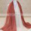 Wholesale Oversized Two-tone Viscose Muslim Arab Head Scarf Quality Choice