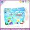 Professional printing artwork Eco-friendly Children study handle storage box rigid paper made