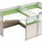 2 person open office cubicle workstation