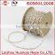 2.5mm 2 ply twisted red and natural jute twine 25yard