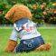 Comfortable washable pet products nice sailor dog clothes