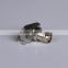 RF connector 90-degree 50 ohm bnc pcb mount right angle female connector (plating nickel)