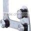 China factory price meeting room swing door stainless steel curved pivot