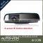 Car rearview mirror LCD car camera dvr