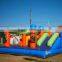 Inflatable Bouncy Castle Obstacle Plaza Arana Cars Bounce House For Fun