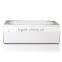 Rectangle socking clear acrylic bathtub