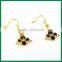 Cutie Halloween Bat Pendant Metal Earrings