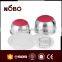 stainless steel salad bowl with silicon bottom