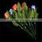 fashion plastic rose lighted up changing color rose