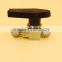 2016 Manufacturing High Precision brass ball valve with lock