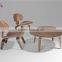 wooden coffee table