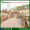 Low cost WPC deck flooring with fireproof waterproof moisture-proof directly from manufacturer