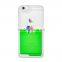 Swimming Floating Dolphin Fish Liquid Novelty Hard Phone Case For iPhone 6s 6 plus