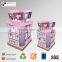 Cardboard Book Display Stands Portable Library Book Shelves