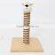 Whole sale Cat Scratch tree with animal shape head