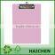 colorful A4 PVC single/double plastic clipboard