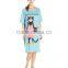 HOT SALE!fashion bamboo nightgown plus size cartoon