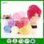 Coral fleece towel shower cap,2015 Elastic model shower cap wholesale