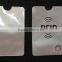 Silver cheap Aluminum foil RFID blocking card sleeve with in stock                        
                                                Quality Choice