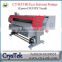 CRYSTEK Refretonic RT180 inkjet printing machine for flex banner vinyl bus cover printing