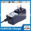 automatic battery charger 12.6v 500ma with au us uk eu wall plug
